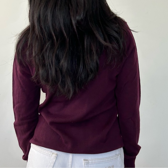 Paul Smith Purple Wool Knit Crewneck Jumper - Small - Picture 4 of 6